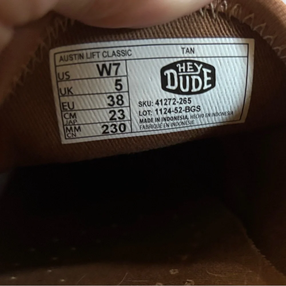 Hey Dude Austin Lift Classic Women’s Mules (Size 7) - Picture 6 of 6